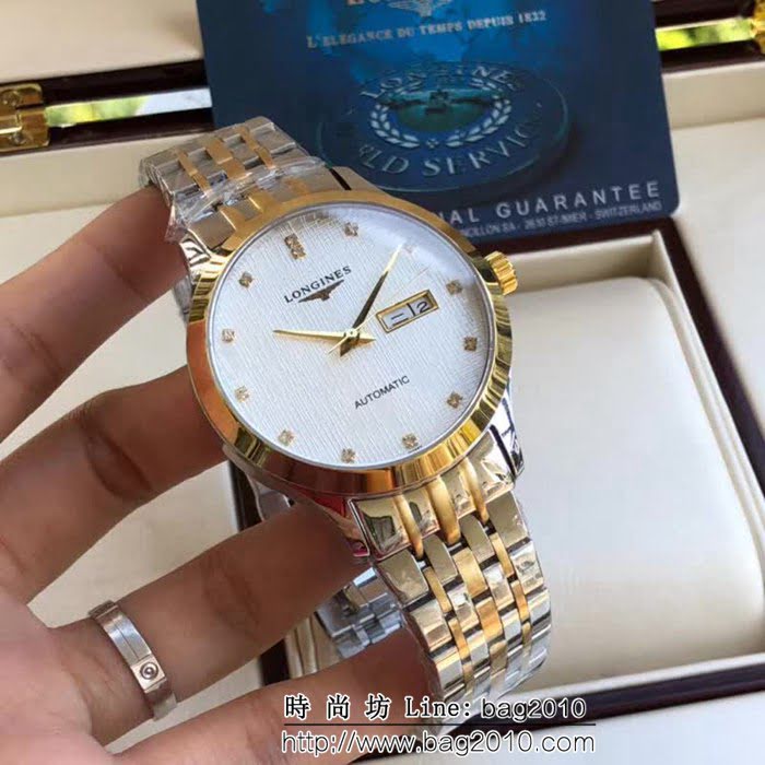 LONGINES浪琴 新款獨家首發 簡約時尚精品男士腕表 WSS1552